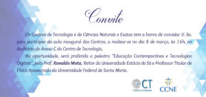Convite web aula inaugural CT CCNE