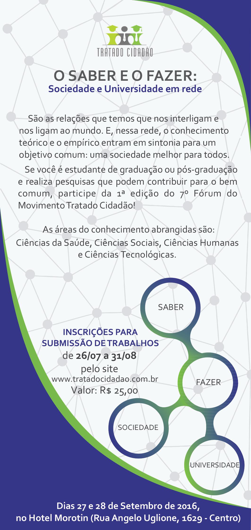 TRATADO CIDADAO CARTAZ