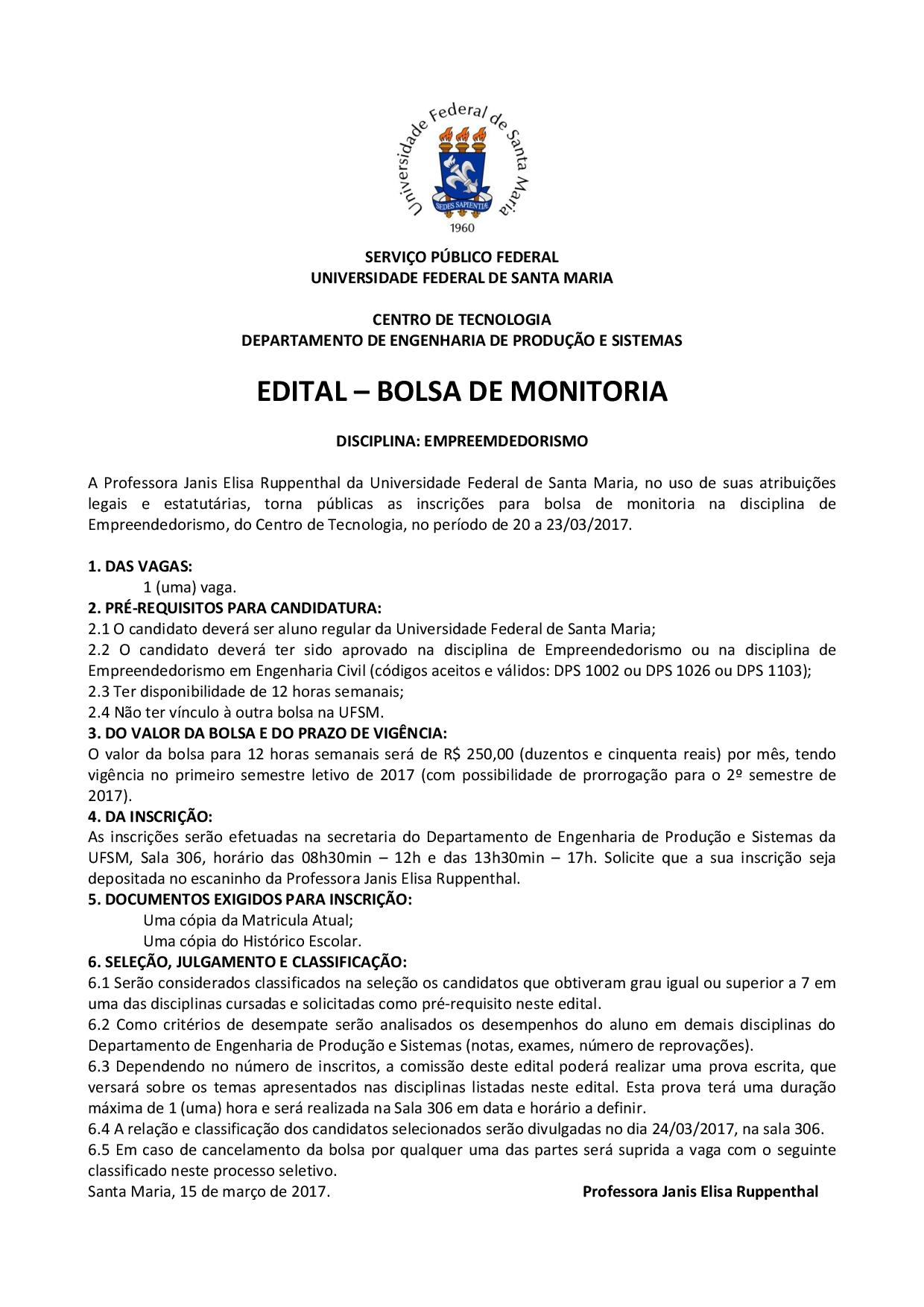 monitoria dps
