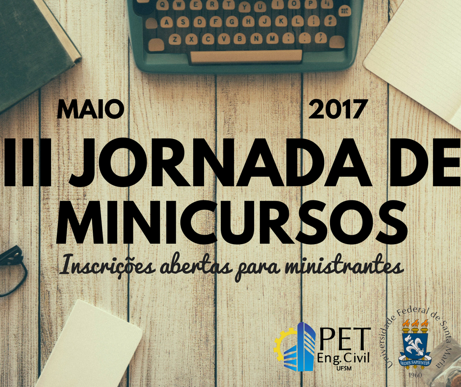 minicursos pet eng civil