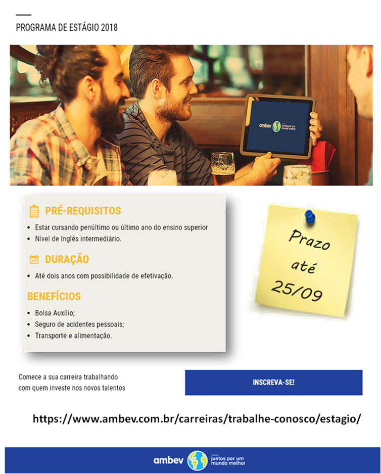 estagio ambev