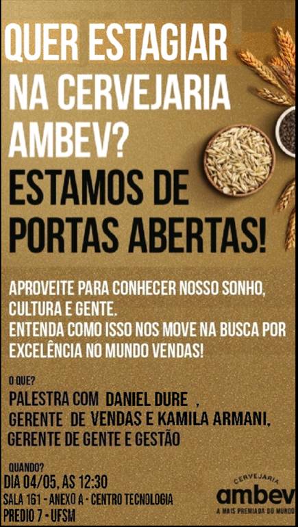 palestra ambev
