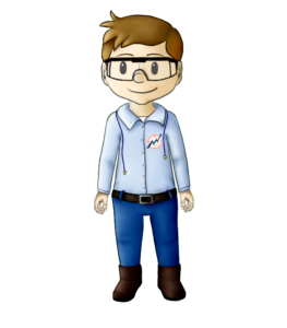 Mascote Humano Desenho