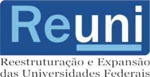 Imagem do logo do REUNI (Reestruturação e Expansão das Universidades Federais)