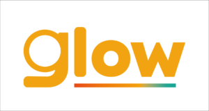 Identidade visual da marca fictícia Glow