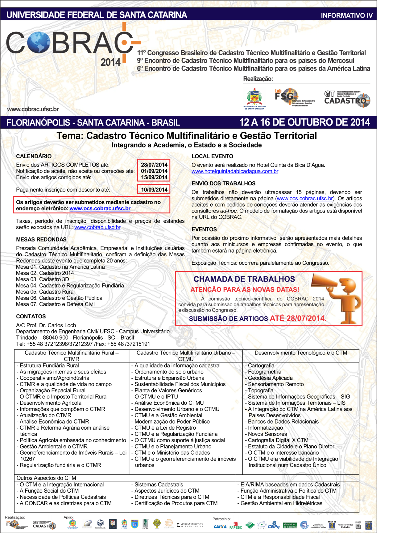 Informativo COBRAC 2014 4rev