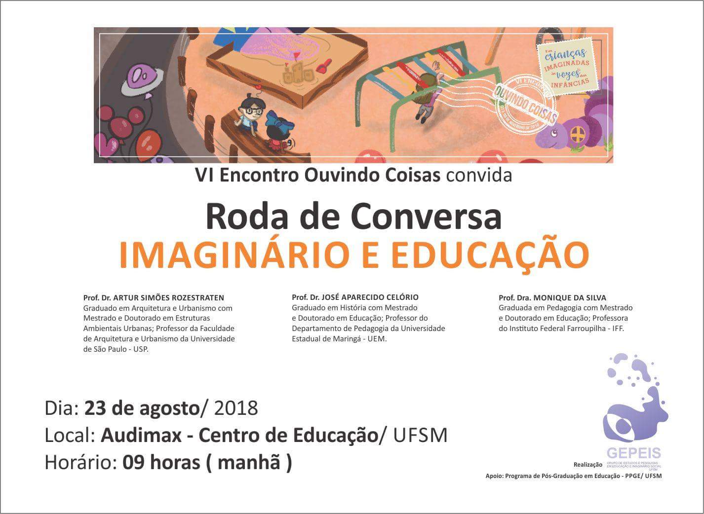 Palestra Imaginario Educação