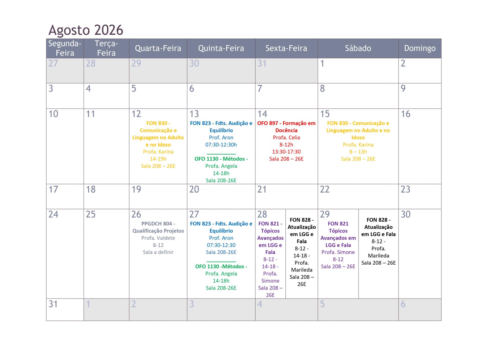 agosto