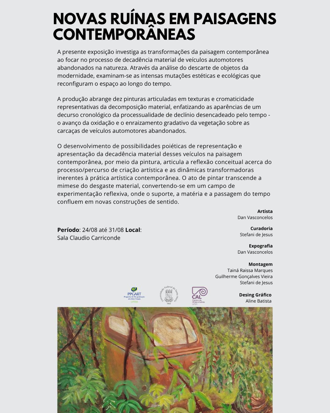 Cartaz da exposição 