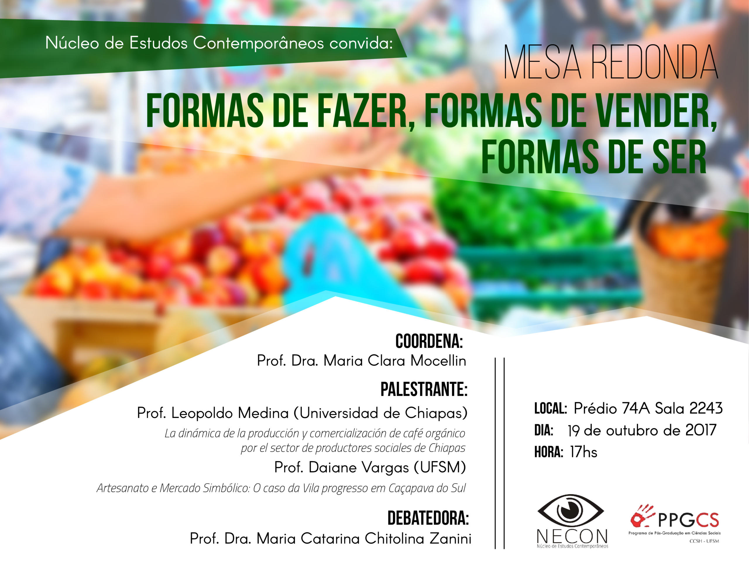 Mesa redonda formas de Fazer vender ser