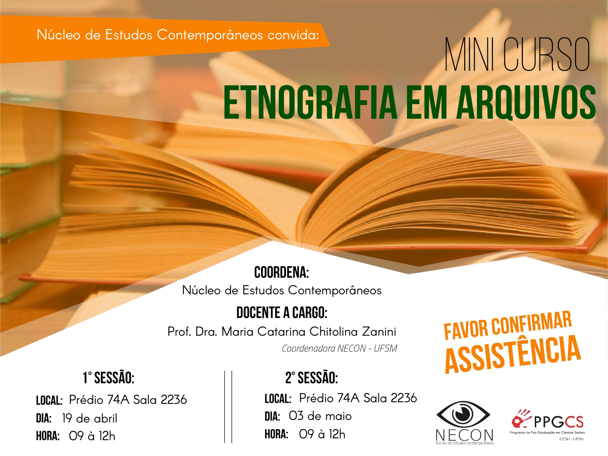 Banner NECON-03 Mini curso 19 abril 2018