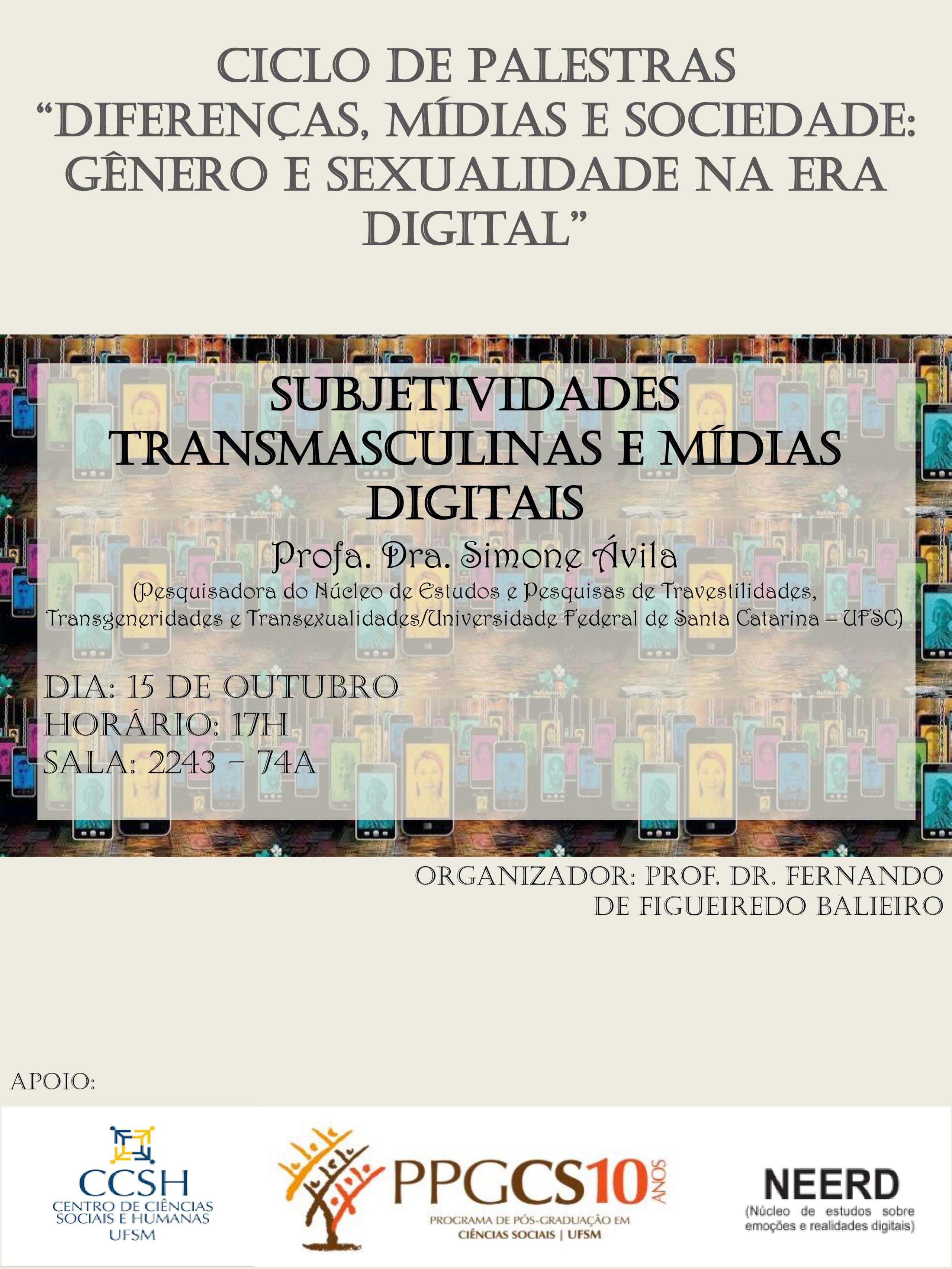 Cartaz Palestra 2 1 15 outubro Fernandao Profa Simone