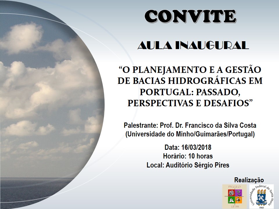 Convite Aula Inaugural