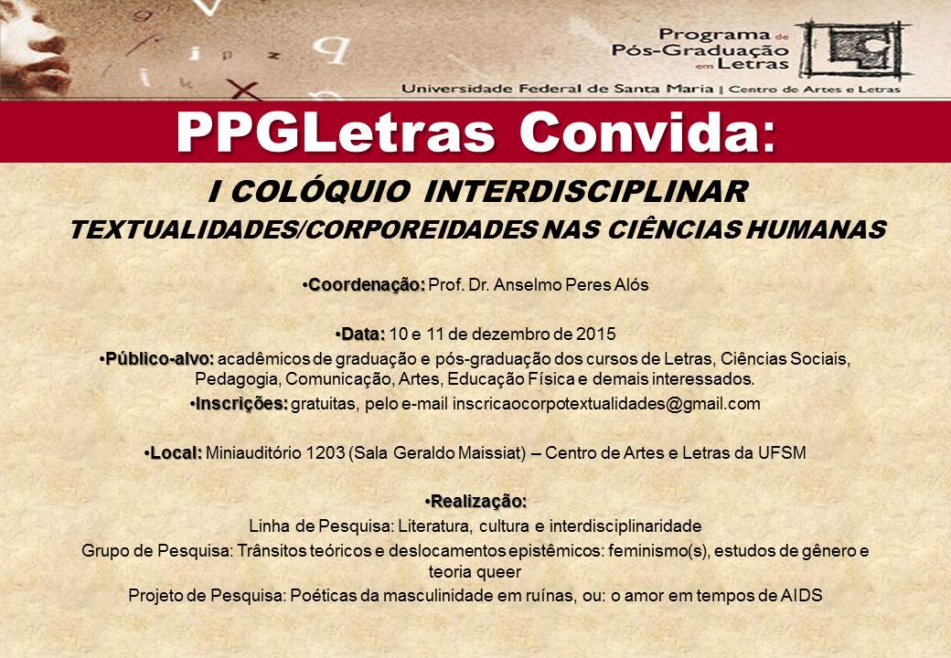 cartaz evento prof anselmo