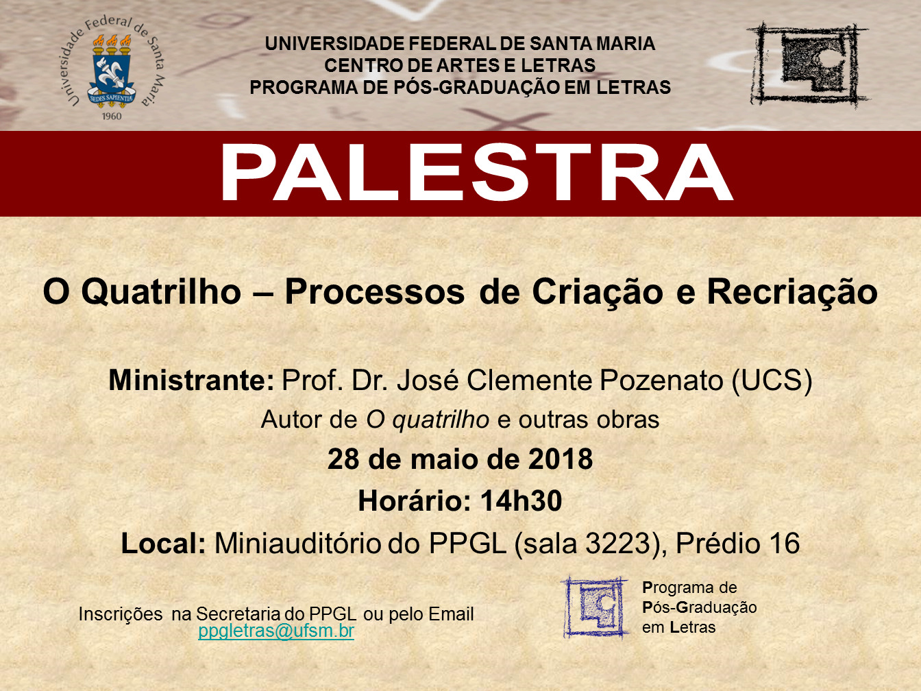 Palestra Dr. José Clemente