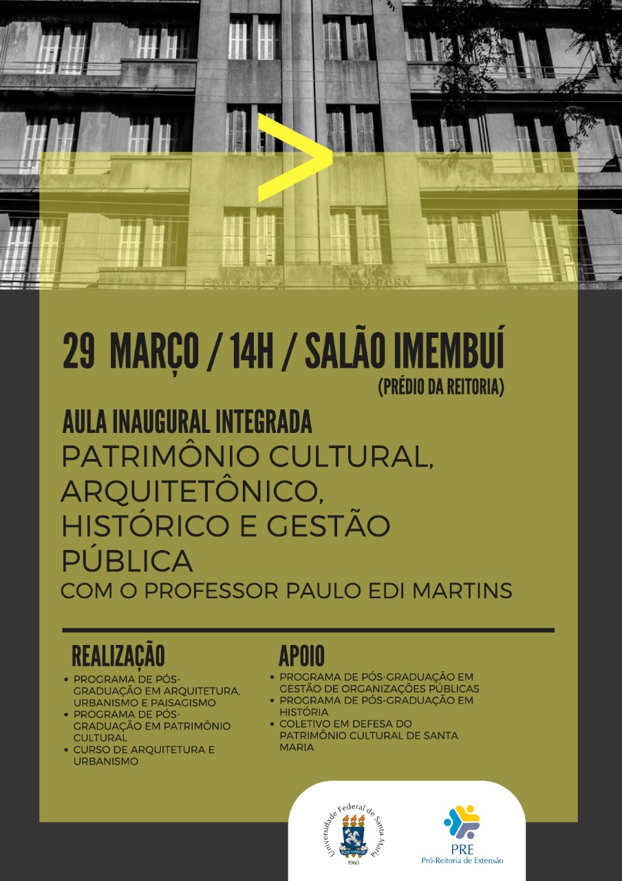 convite aula inaugural integrada 2019