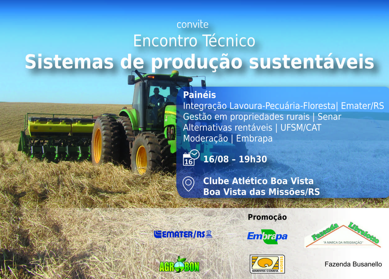 Sistemas de produção sustentáveis