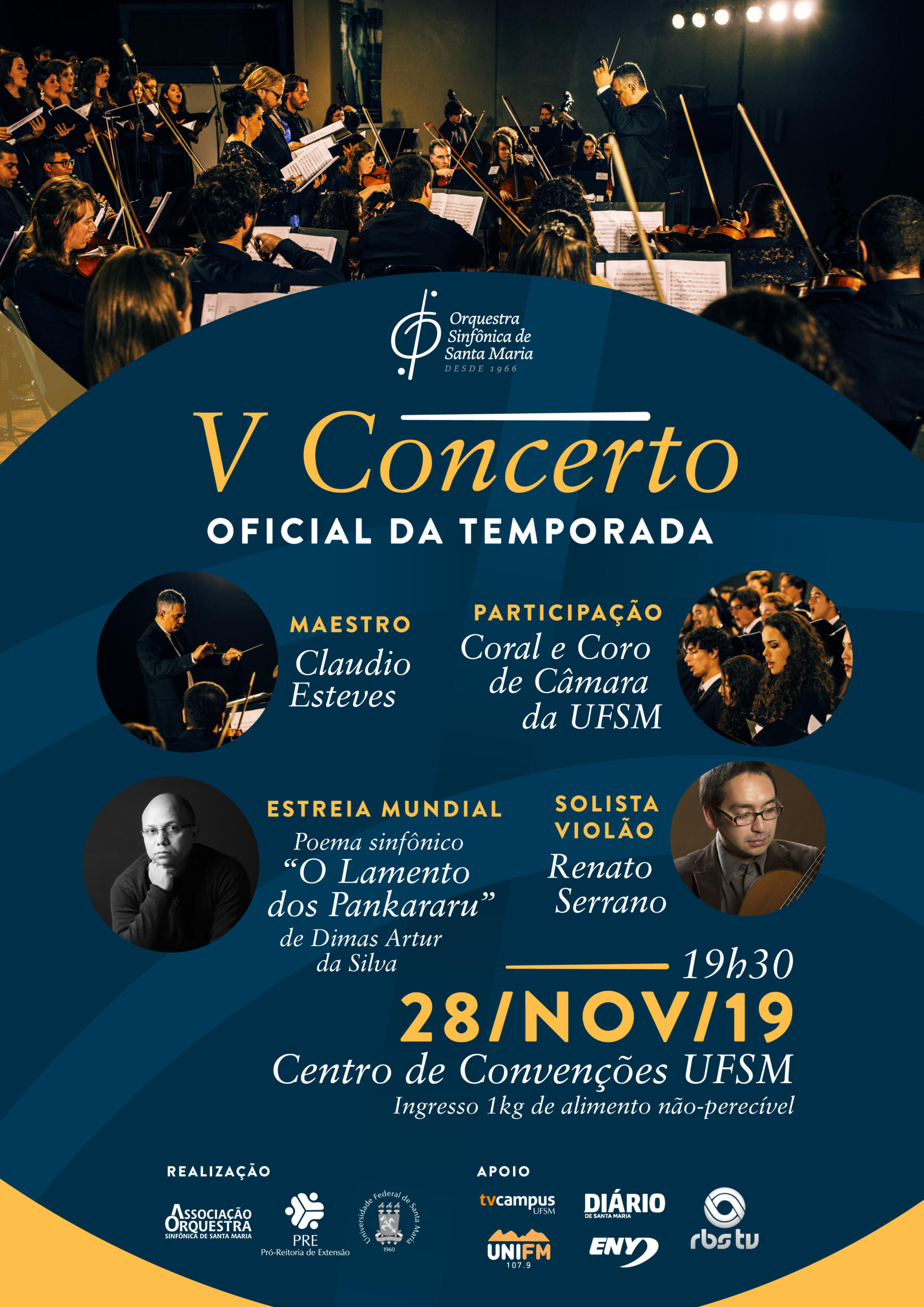 V Concerto Oficial – Orquestra Sinfônica de Santa Maria
