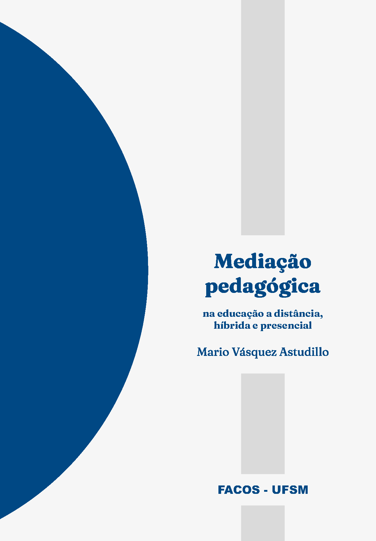 Capa do livro mediação pedagógica