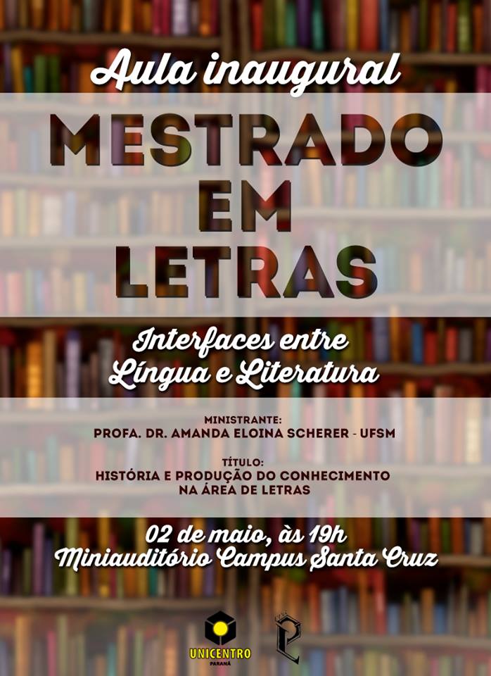 Aula Inaugarural Unicentro