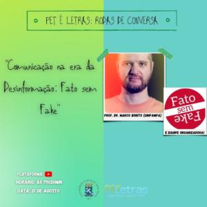 Pét é Letras: rodas de conversa