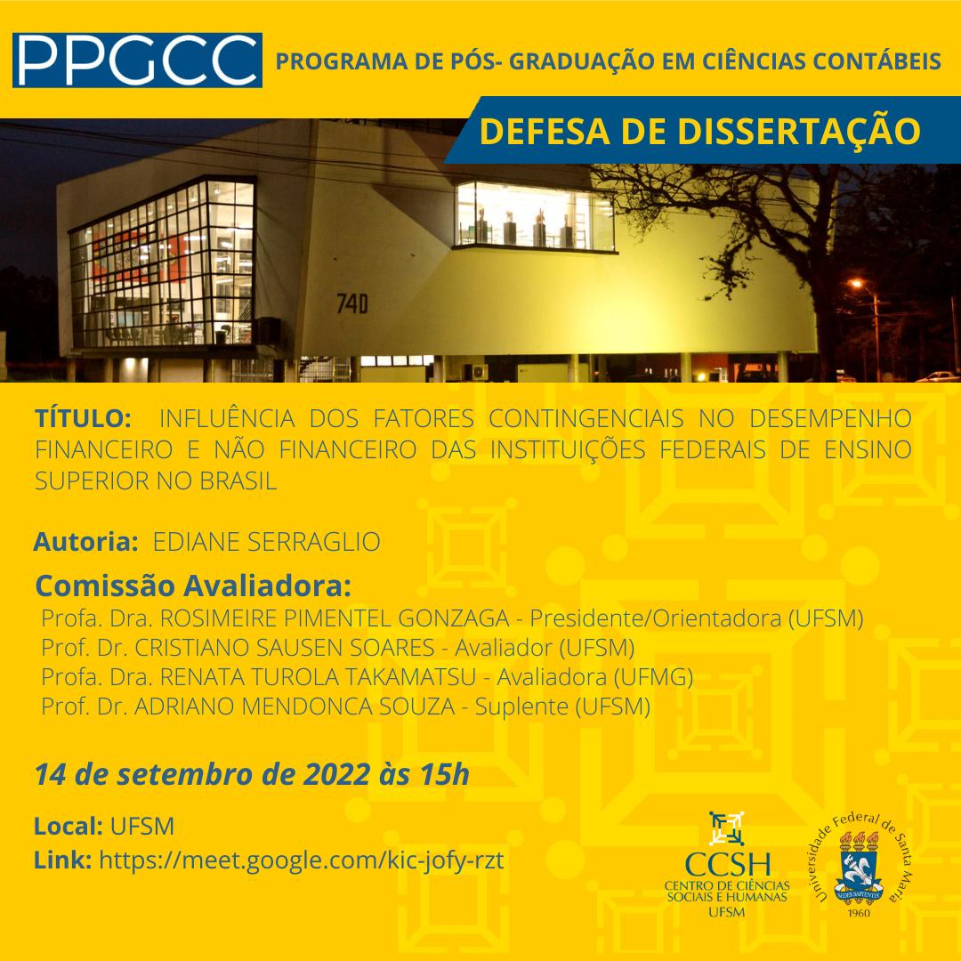 Defesa de Qualificação de Mestrado – Andrieli de Oliveira Cardoso – PPGCC