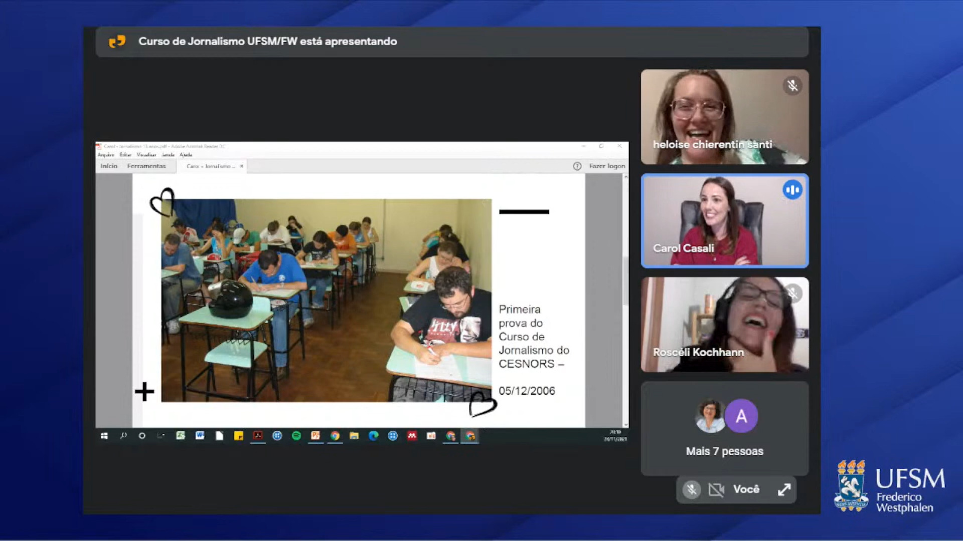 comemoração dos 15 anos