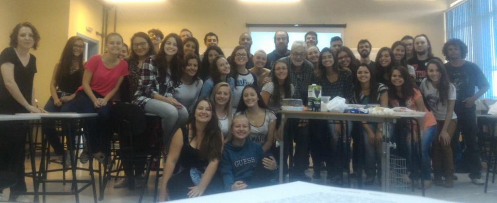 Alunos em sala de aula