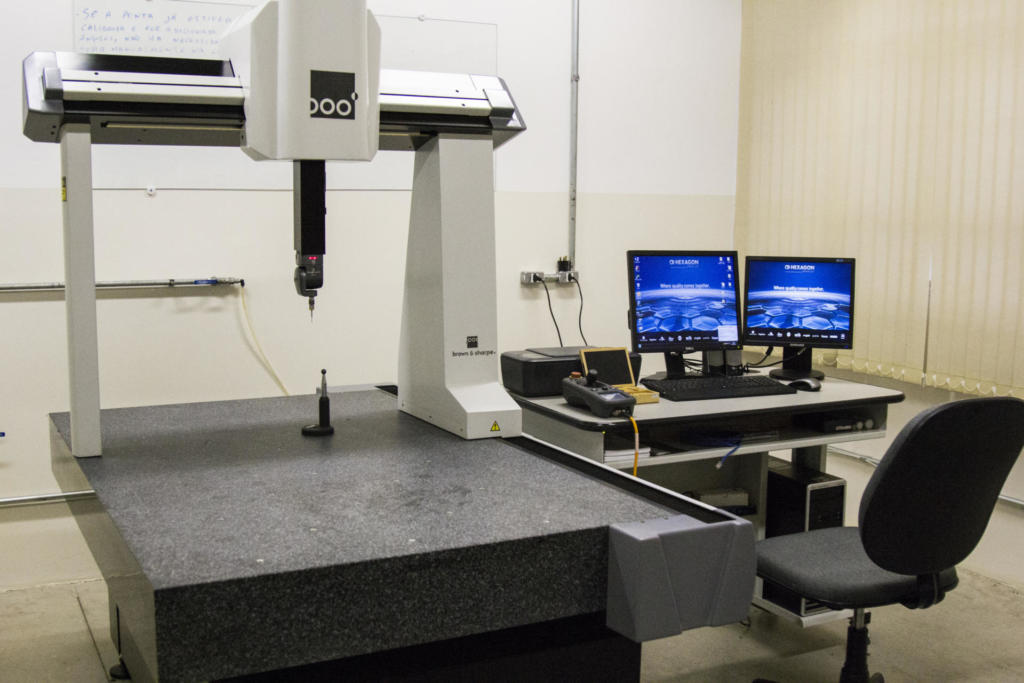 Fotografia de uma das Máquinas usadas nas aulas.