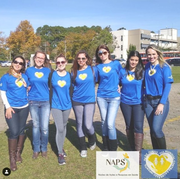 Alunos integrantes do NAPS