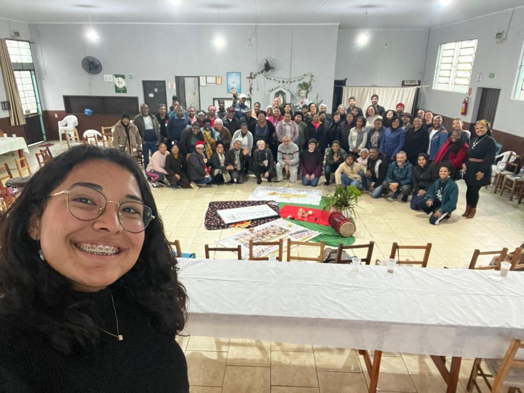 Encontro kilombola realizado nos dias 23 e 24 de agosto no kilombo São Miguel dos Pretos, no município de Restinga Seca/RS.