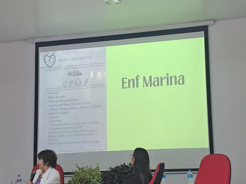 Prontuário afetivo.