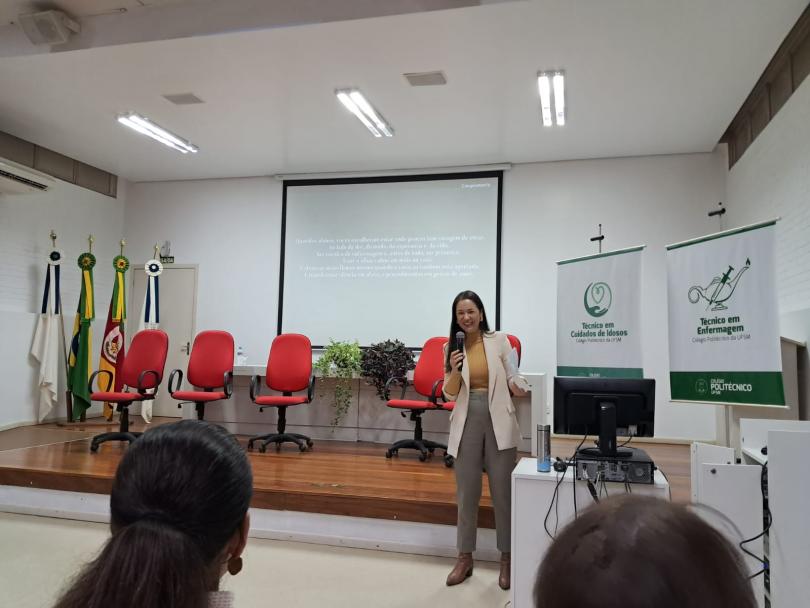 Abertura da roda de conversa.