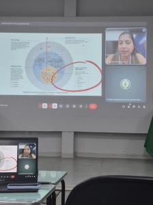 Palestra on line: Ambientes Alimentares Universitários: Evidências, Desafios e Caminhos para a promoção da Alimentação Adequada e Saudável. Palestrante: Prof. Dra. Amanda Franco.