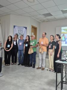 Palestra: Do Campo ao Campus: Agricultura Familiar e Nutrição da Universidade. Palestrantes: Prof. Dr. Gustavo Pinto e Agricultor André Raddatz.