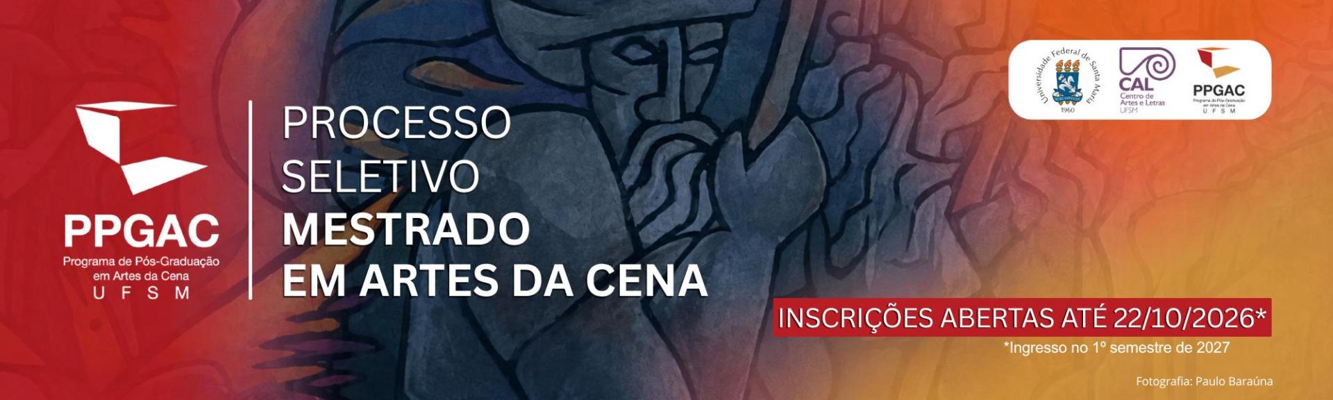 Processo Seletivo PPGAC - Ingresso 2027/1