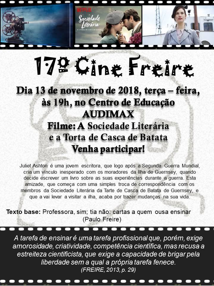 Convite para o Cine Freire