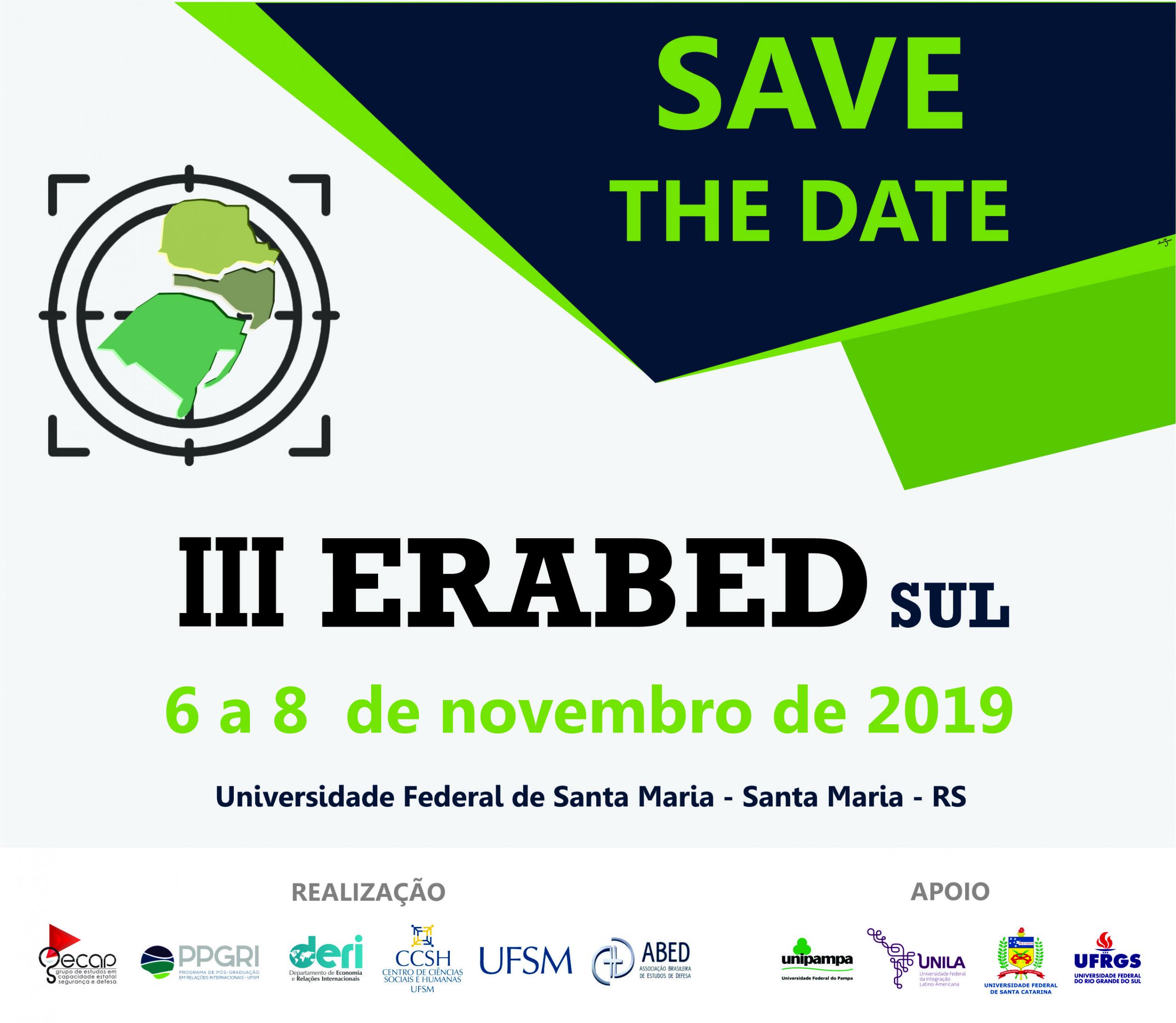 SAVE the date ERABED