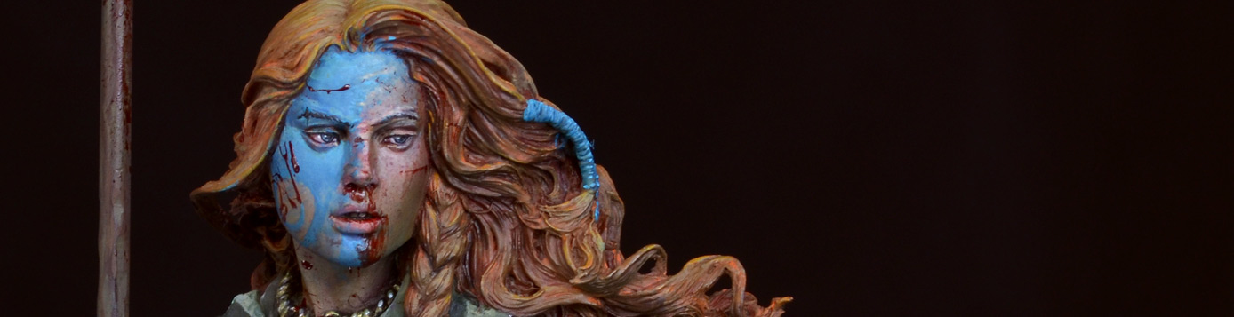 Escultura de Boudicca por Pedro Fernandez Ramos. Imagem retirada de Google Images.