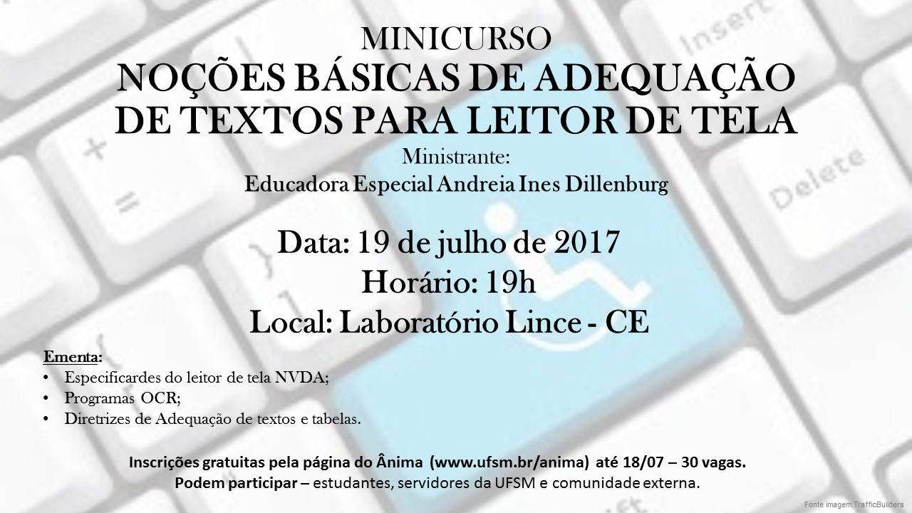 Cartaz adequações Andreia