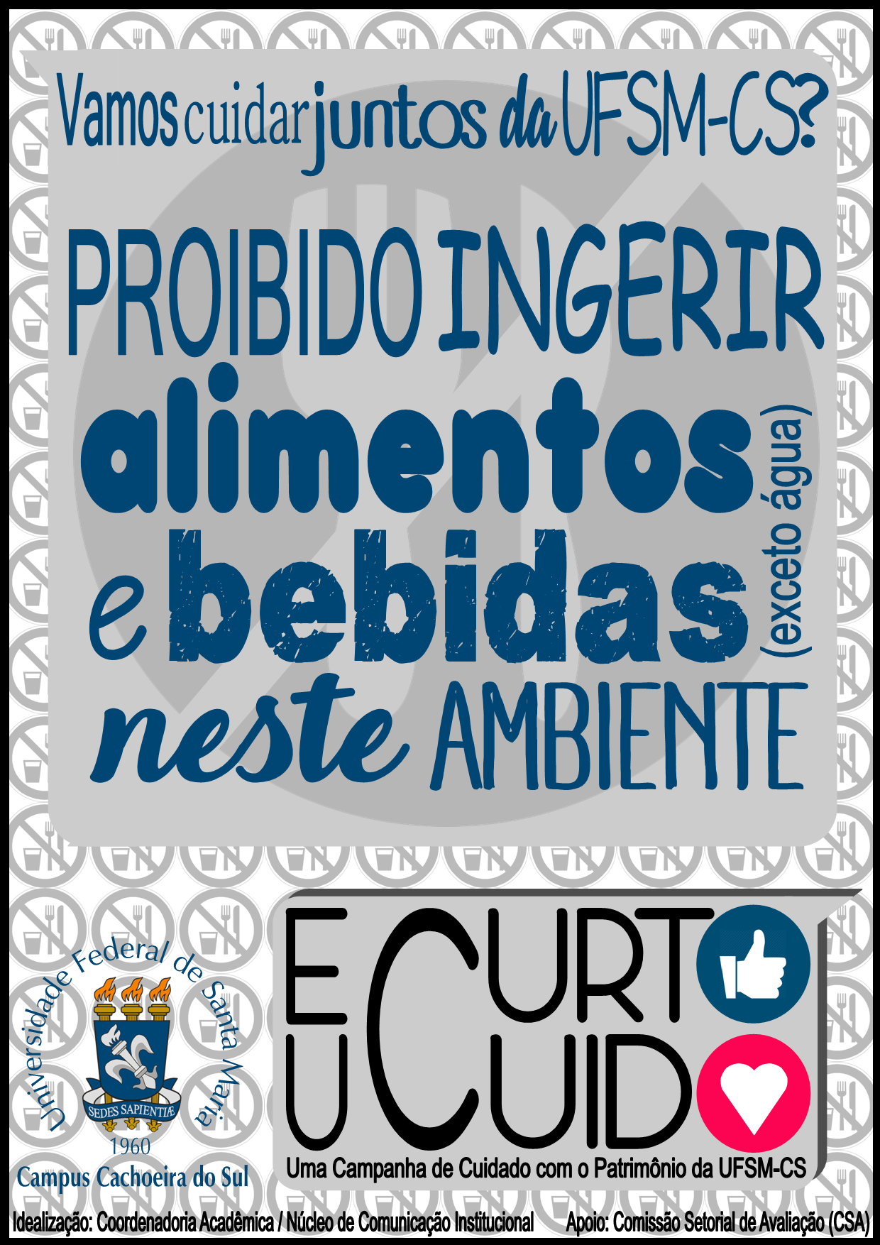 Campanha eu curto eu cuido - Alimentos