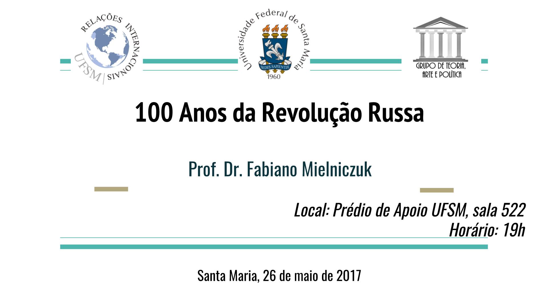100 anos de rev. russa
