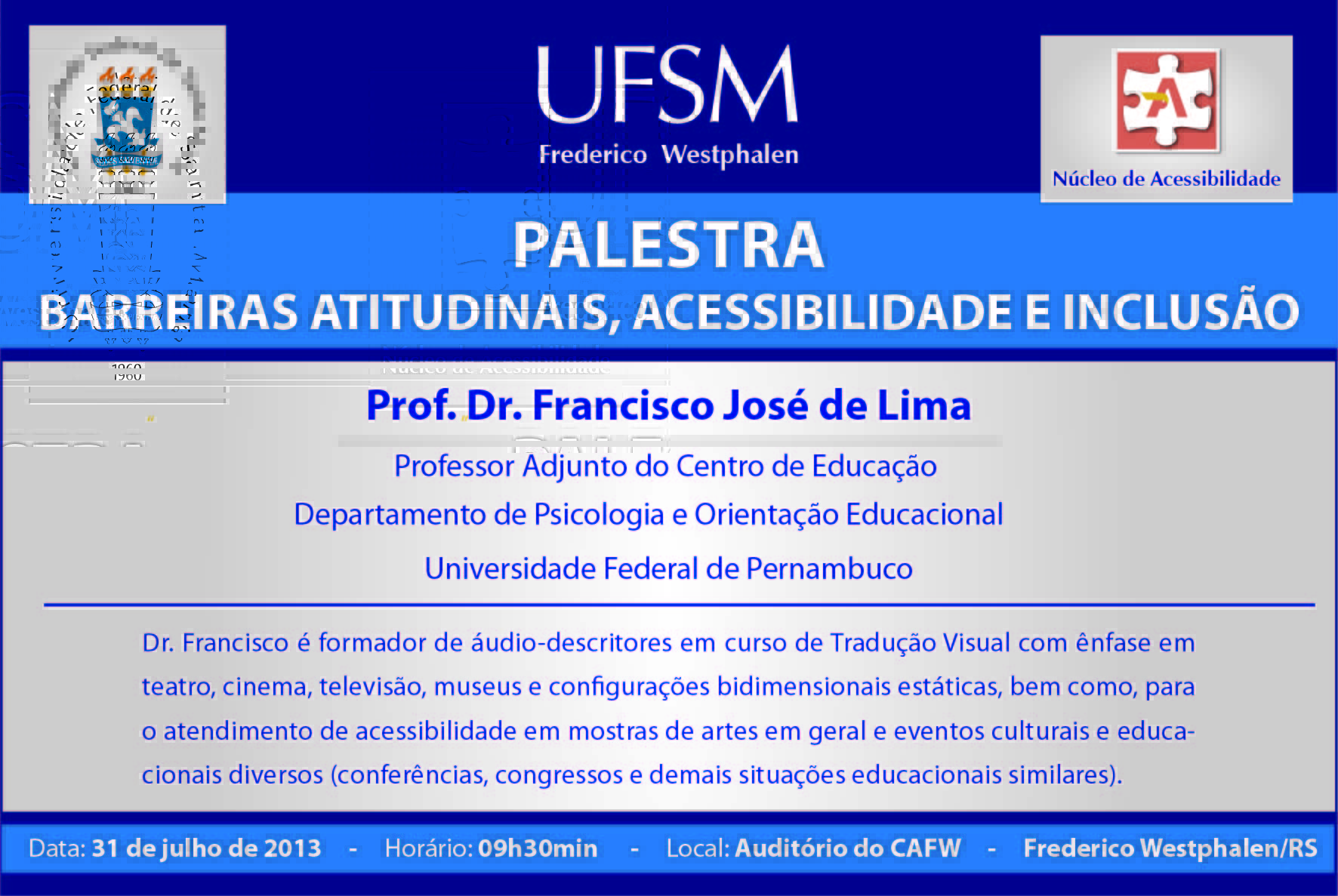 PALESTRA DR FRANCISCO