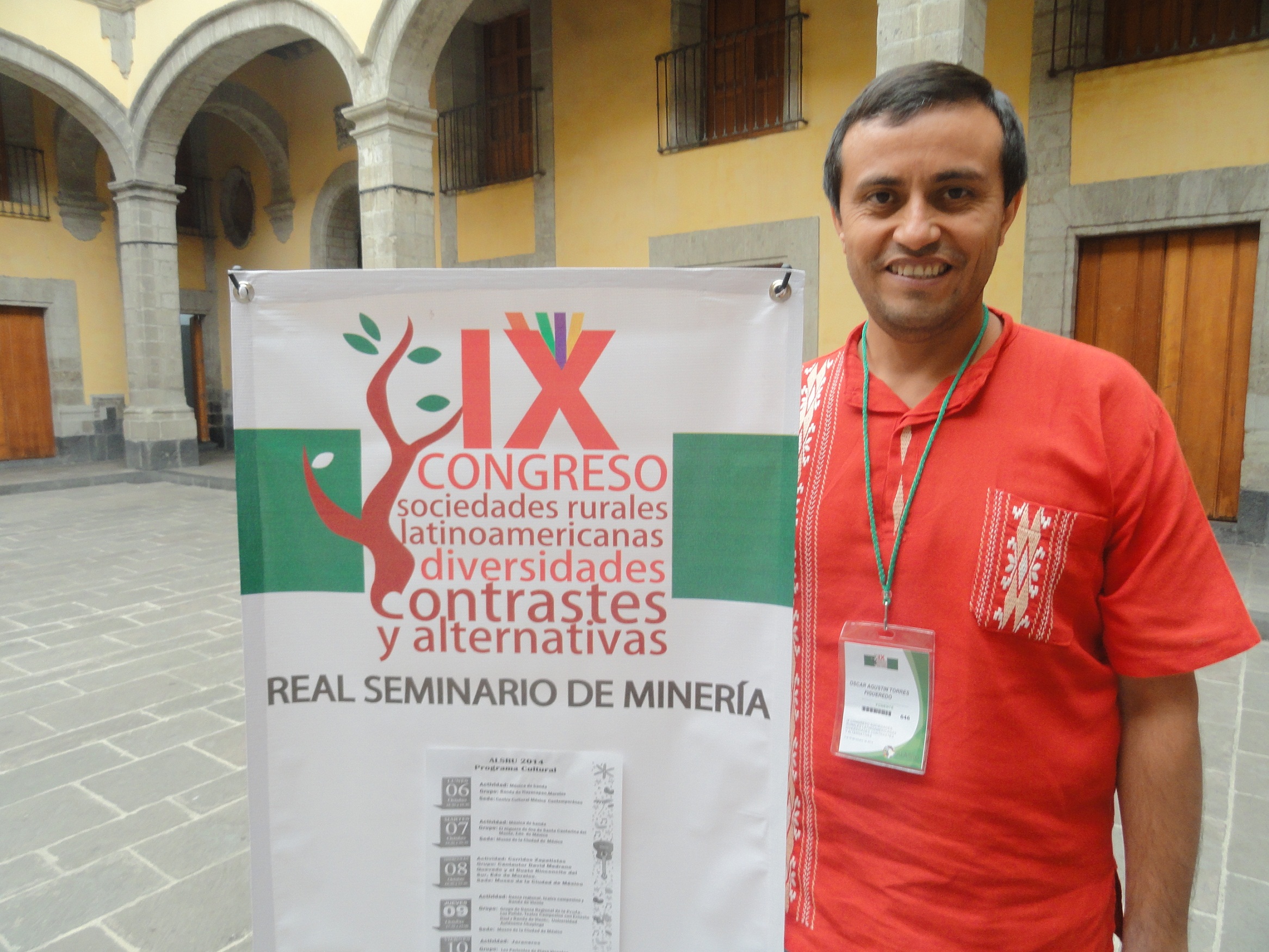 Professor apresenta trabalho desenvolvido na região em Congresso Latino Americano de Sociologia Rural