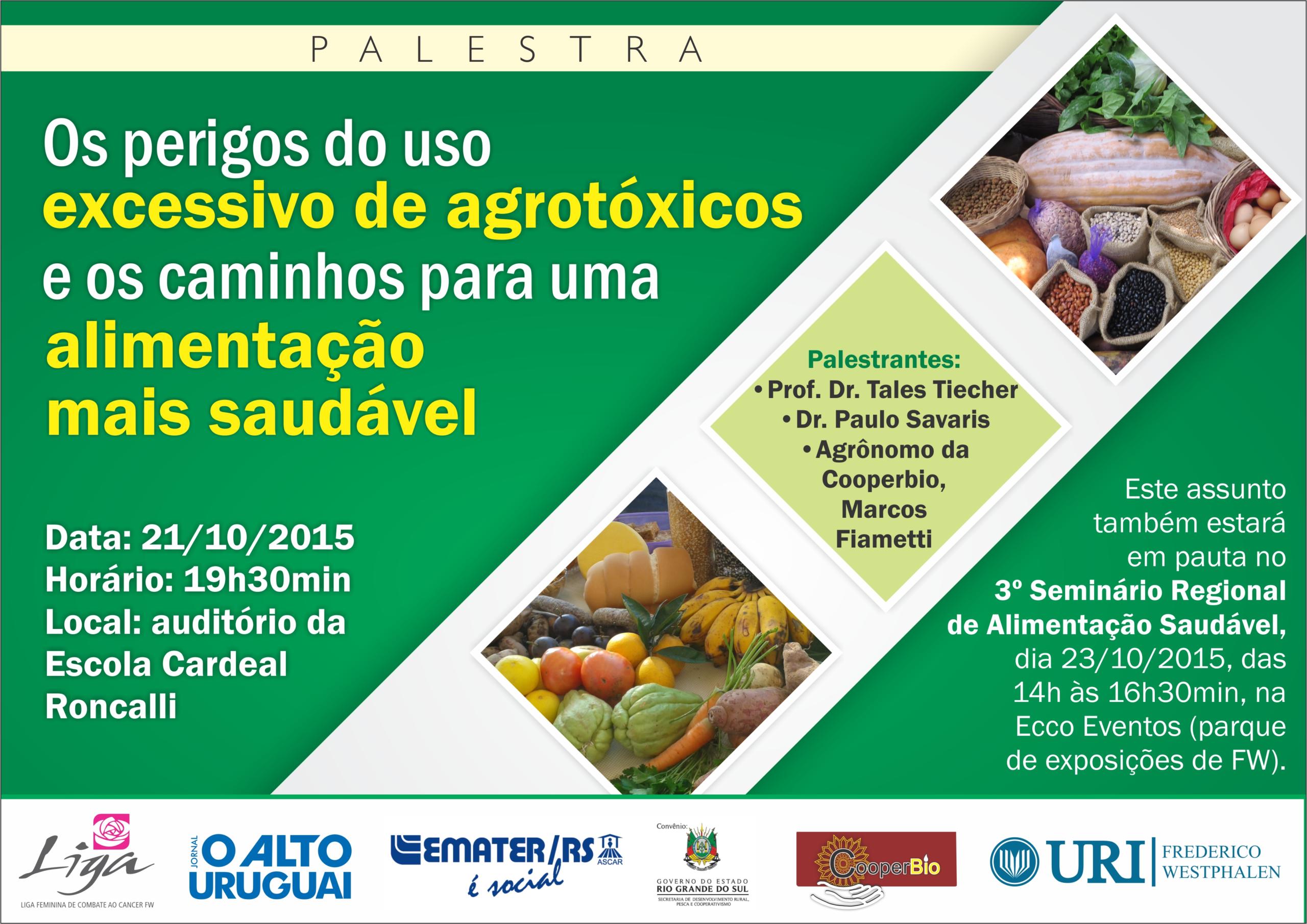 Palestra Agrotóxicos