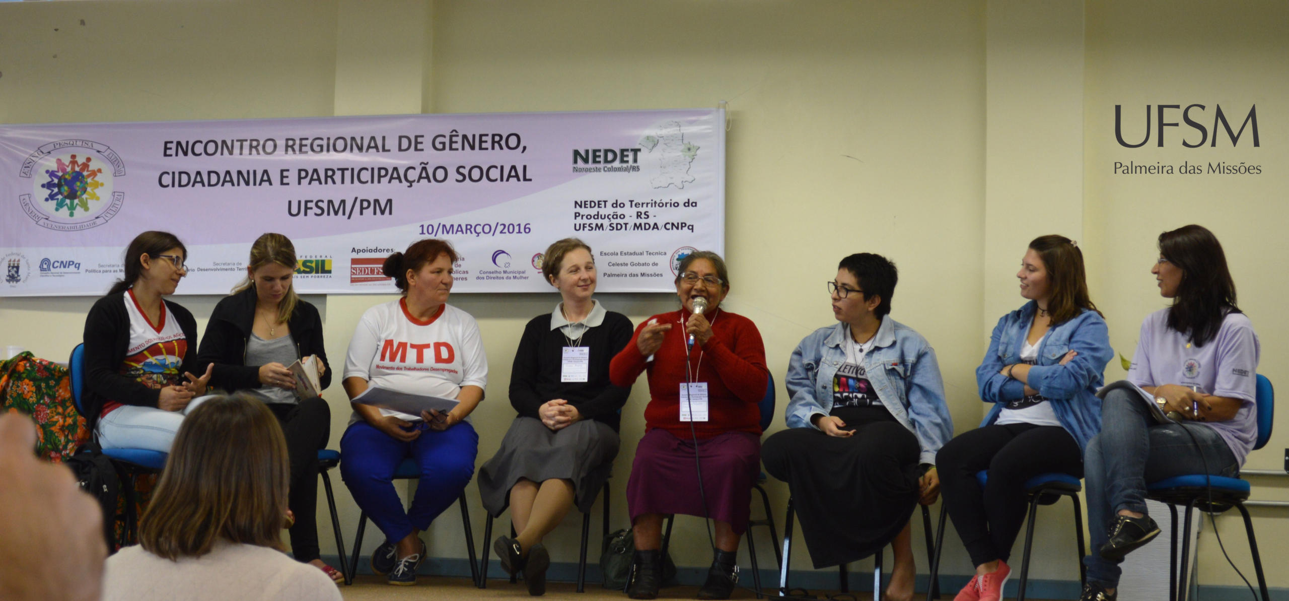 3 - Painel Mulheres em cirandas tecendo histórias nos movimentos sociais