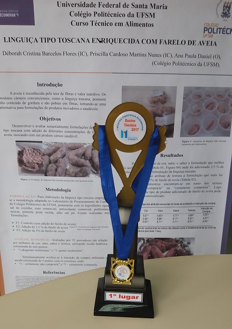 Prêmio 1ª Amostra Científica Ecoinovar